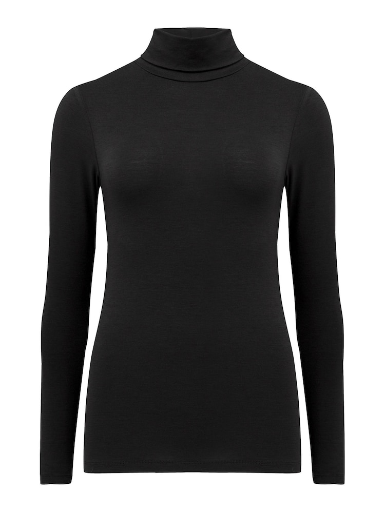 Rollkragenpullover, Schwarz - Pour Moi Rundhalsshirt - Bild 3 von 3 Rollkragenpullover, Schwarz - Pour Moi Rundhalsshirt - Bild 3 von 3