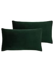 Riva Paoletti 2 Pack 30 x 50cm Sunningdale Velvet Cushions - صورة 1 من 3