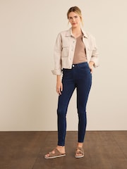 Rinse - Leggings en jean de jersey avec braguette - Image 1 of 6