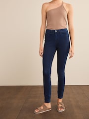 Rinse - Leggings en jean de jersey avec braguette - Image 3 of 6