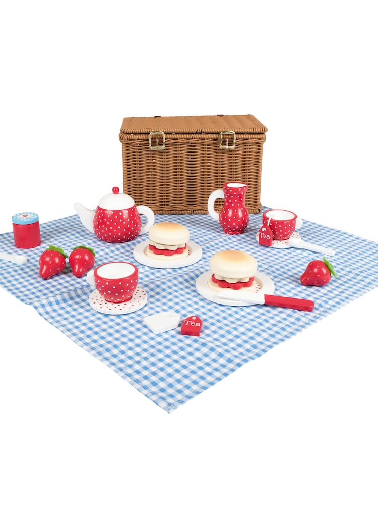 JoJo Maman Bébé Village Fete Cream Tea Hamper - Image 2 of 2