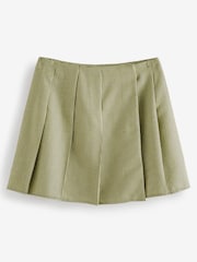 Yellow/Black Dogtooth Check Mini Skirt - Image 3 of 3