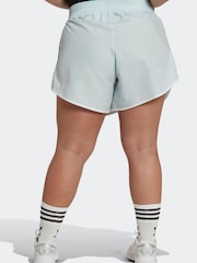 adidas Originals Blue Plus Size Always Laced Shorts - Image 2 of 5