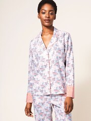 White Stuff Nina White Woven PJ Shirt - Image 1 of 1