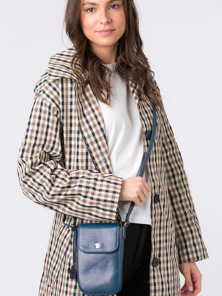 Conkca Buzz Leather Cross-Body Phone Bag - Image 1 of 6