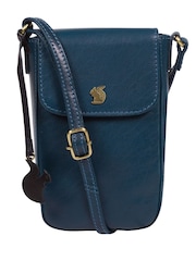 Conkca Buzz Leather Cross-Body Phone Bag - Image 2 of 6