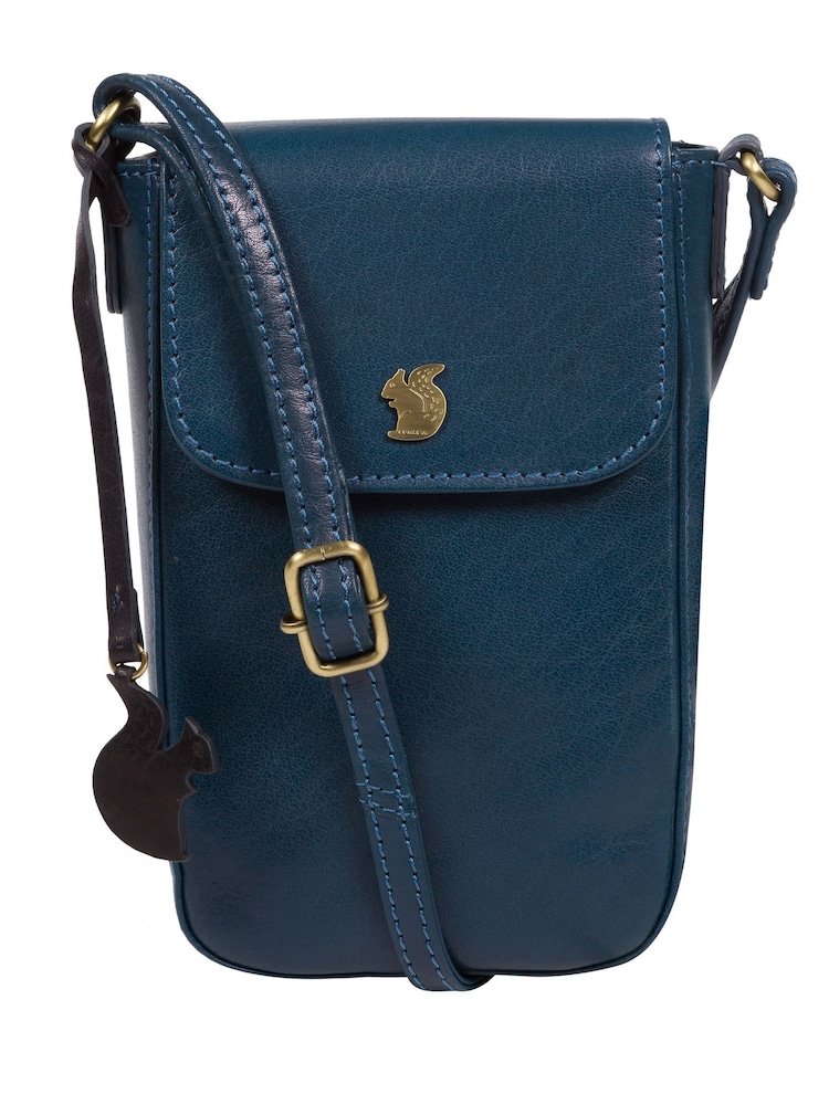 Conkca Buzz Leather Cross-Body Phone Bag - Image 2 of 6