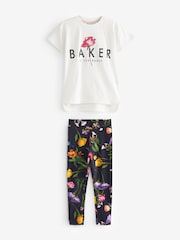 طقم تيشرتات ولغينغز بطبعة زهور مورد من Baker By Ted Baker - صورة 5 من 12