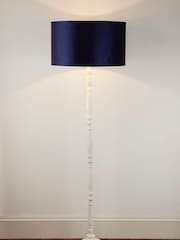 Searchlight White Lumi Candlestick Floor Lamp Base - Image 3 of 4