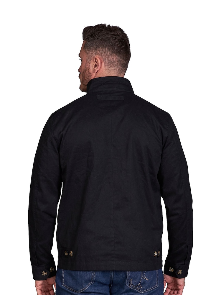 Raging Bull Black Lightweight Harrington Jacket - Image 2 of 7