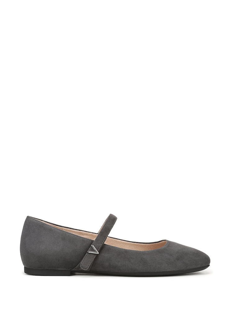Vionic Grey Alameda Wide Fit Arch Support Mary Shoes - Image 1 of 7 Vionic Grey Alameda Wide Fit Arch Support Mary Shoes - Image 1 of 7
