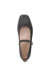 Vionic Grey Alameda Wide Fit Arch Support Mary Shoes - Image 6 of 7