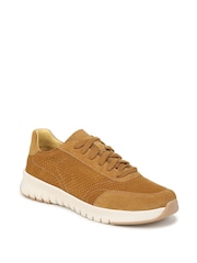 Vionic Brown Uptown Regular Fit Arch Support Lace-Up Trainers - Image 3 of 7