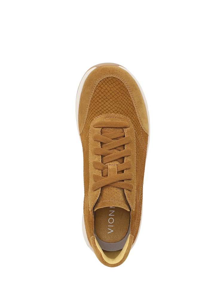 Vionic Brown Uptown Regular Fit Arch Support Lace-Up Trainers - Image 7 of 7 Vionic Brown Uptown Regular Fit Arch Support Lace-Up Trainers - Image 7 of 7