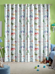 Voyage Dusk Dinos Made To Measure Curtains - Image 2 of 9