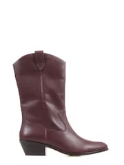 Jones Bootmaker Lala Leather  Western Boots - Image 1 of 6