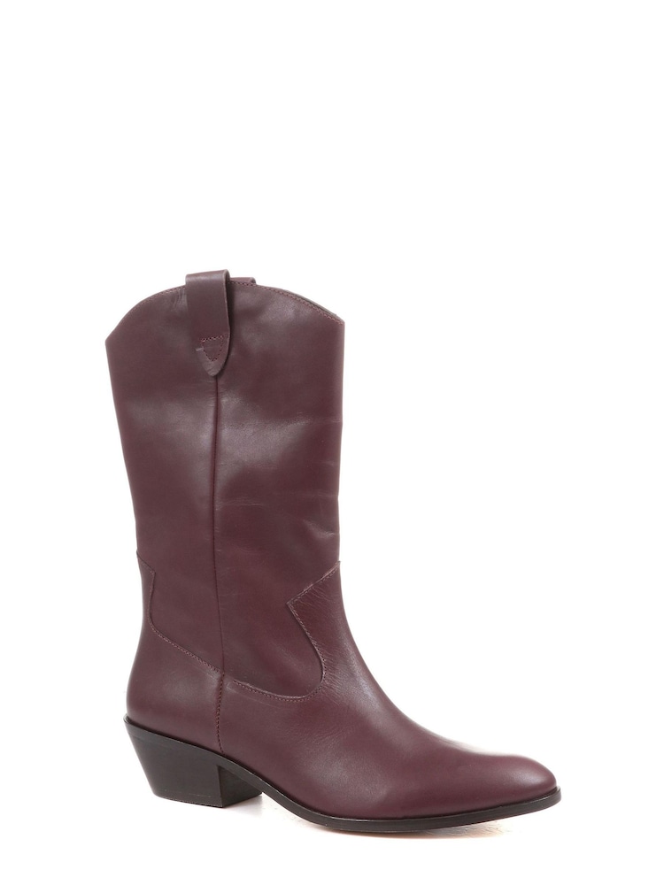 Jones Bootmaker Lala Leather  Western Boots - Image 2 of 6