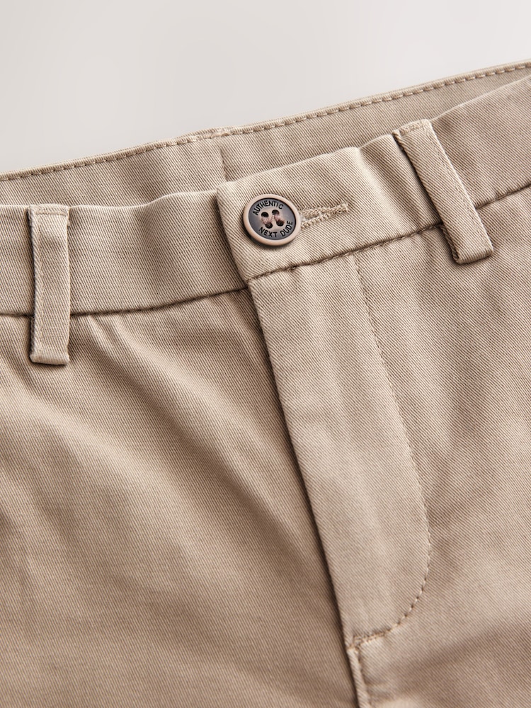 Stone Skinny Fit Stretch Chino Trousers (3-17yrs) - Image 6 of 7