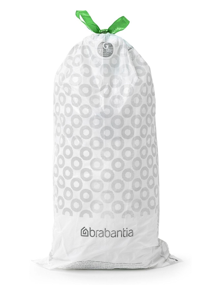 Brabantia White PerfectFit Bags Code G 23-30L 120 Bin Bags - Image 2 of 3 Brabantia White PerfectFit Bags Code G 23-30L 120 Bin Bags - Image 2 of 3