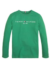Tommy Hilfiger 100% Cotton Esențiale Tricou - Imaginea 1 din 2