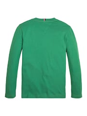 Tommy Hilfiger 100% Cotton Esențiale Tricou - Imaginea 2 din 2
