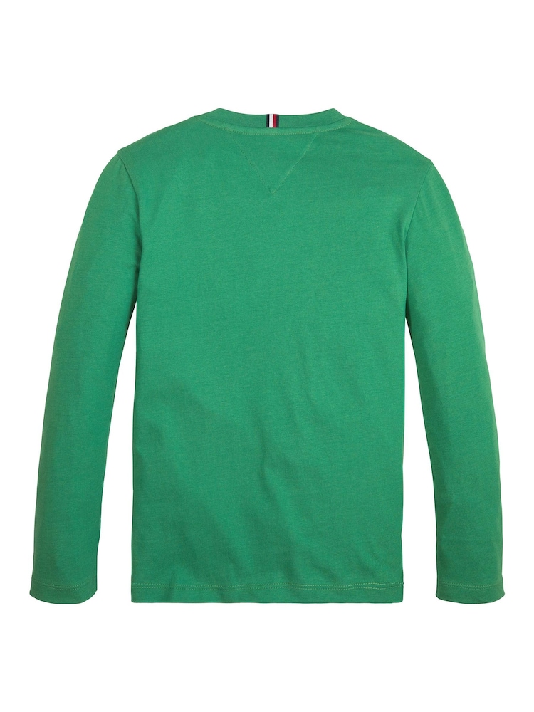 Tommy Hilfiger 100% Cotton Esențiale Tricou - Imaginea 2 din 2
