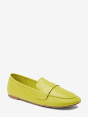 Lime Green Regular/Wide Fit Forever Comfort® Slim Sole Loafers - Image 4 of 6