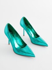Aqua Forever Comfort® Metallic Heel Court Shoes - Image 2 of 4