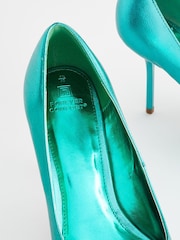 Aqua Forever Comfort® Metallic Heel Court Shoes - Image 4 of 4