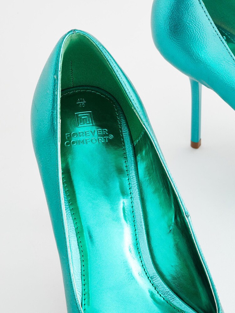 Aqua - Forever Comfort® Pumps mit Absatz, Metallic - Bild 4 von 4 Aqua - Forever Comfort® Pumps mit Absatz, Metallic - Bild 4 von 4