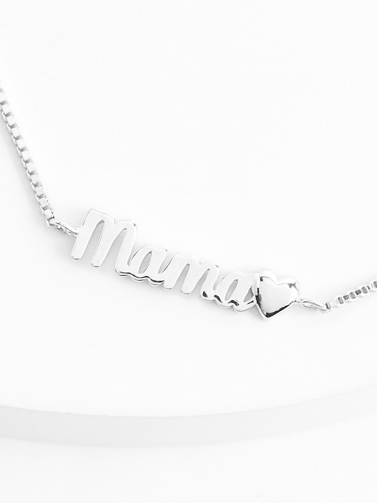 Sterling Silver Mama Bracelet - Image 3 of 3