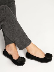 Jones Bootmaker Erika Pom Pom Slippers - Image 1 of 6