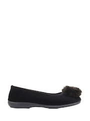 Jones Bootmaker Erika Pom Pom Slippers - Image 2 of 6
