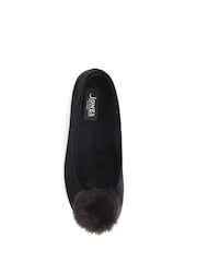 Jones Bootmaker Erika Pom Pom Slippers - Image 5 of 6