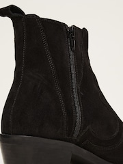 Phase Eight  Stitch Detail Black Boots - Image 4 of 7