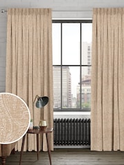Natural Elias Made To Measure Curtains - Image 1 of 9