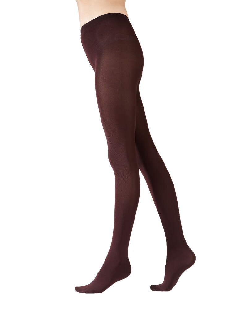 Pretty Polly Red 120 Denier Opaque Shine Tights 2 Pack - Image 3 of 3