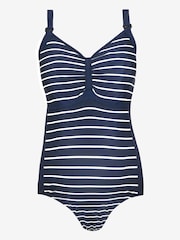JoJo Maman Bébé Navy Postnatal Support and Nursing Swimsuit - Image 5 of 6
