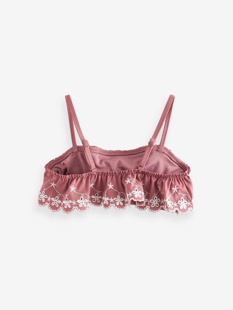 Rust Brown Tiered Bikini (3-16yrs) - Image 10 of 13