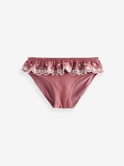 Rust Brown Tiered Bikini (3-16yrs) - Image 11 of 13