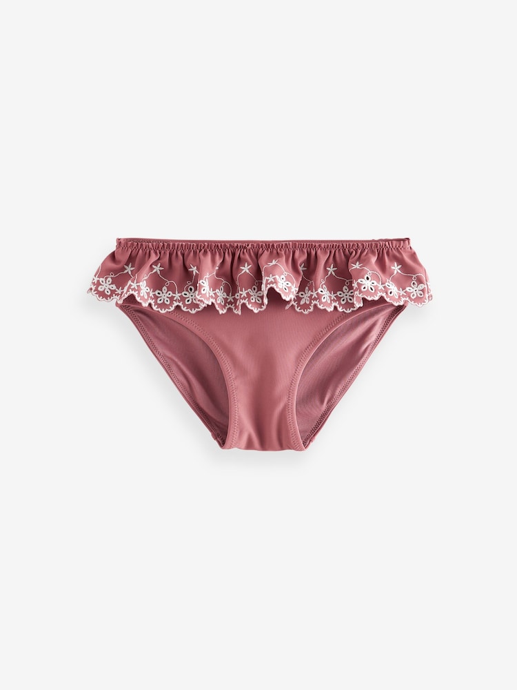 Rust Brown Tiered Bikini (3-16yrs) - Image 11 of 13