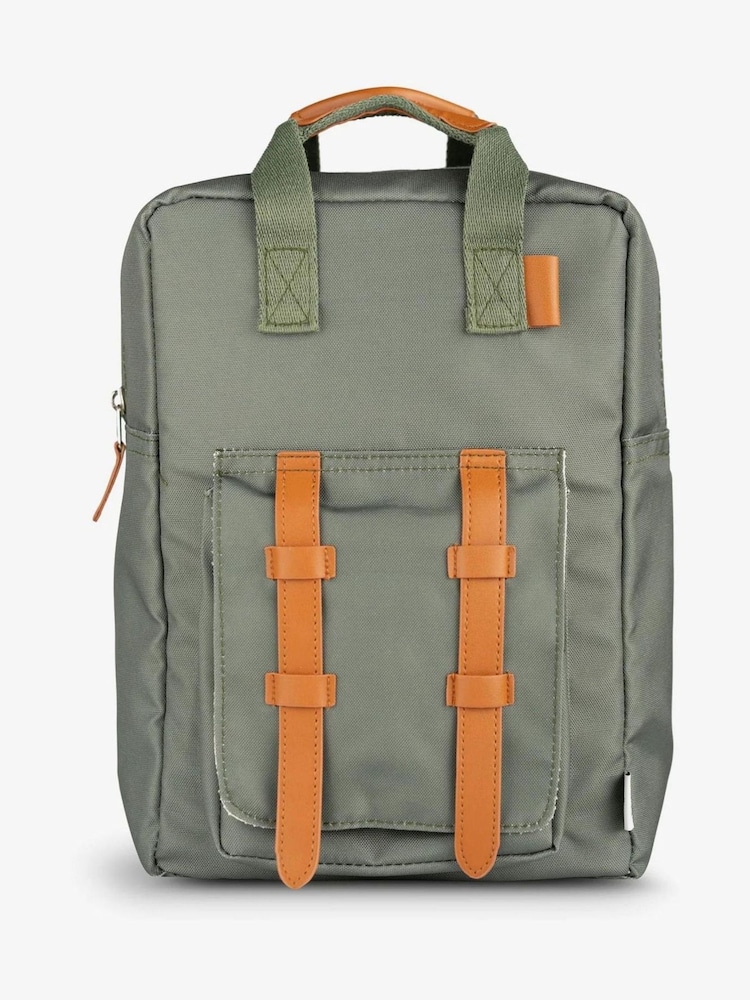 Citron Olive Green Kids Backpack - Image 1 of 6