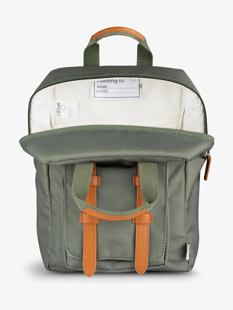 Citron Olive Green Kids Backpack - Image 2 of 6