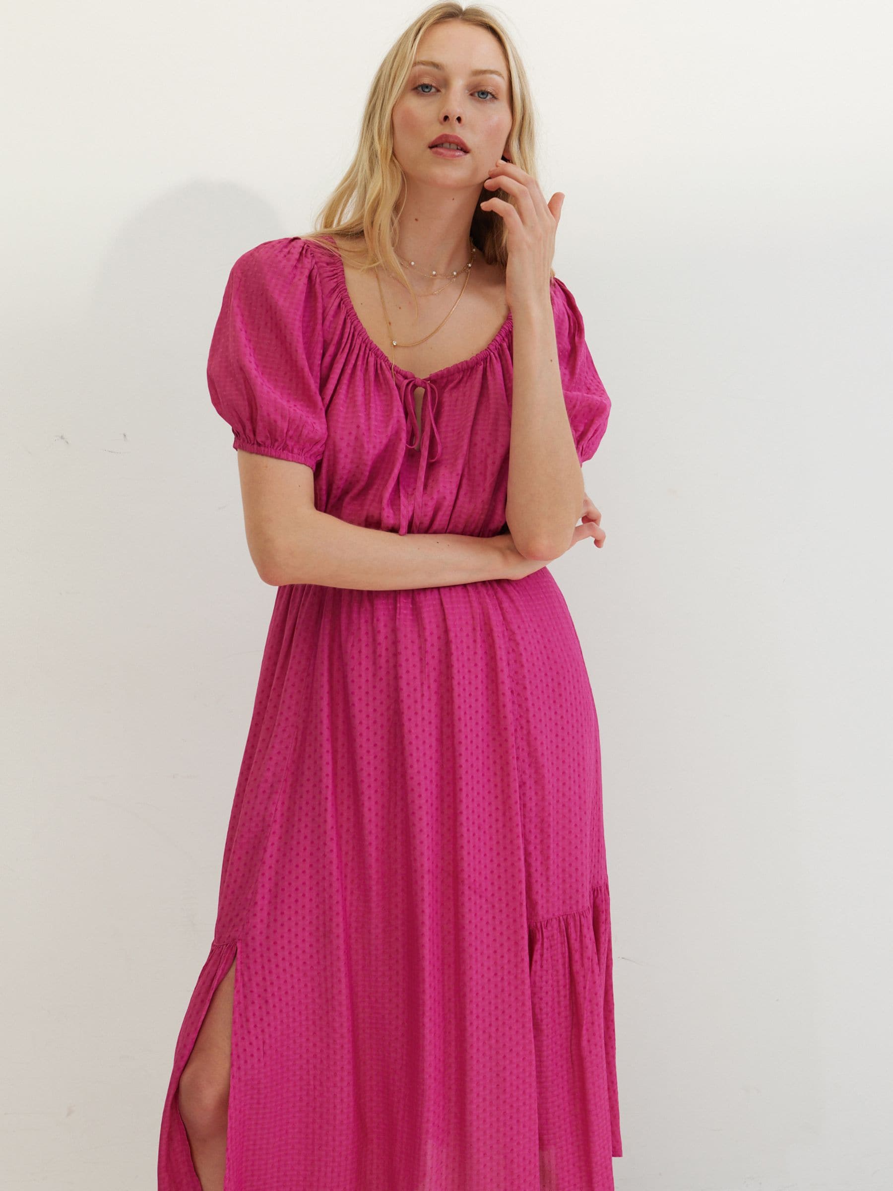 Oliver bonas pink dress shop