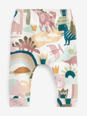 Grün mit Dinosauriern - Baby T-Shirts und Leggings Set 6er Packung - Bild 4 von 10
