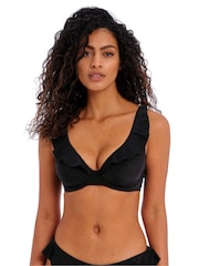 Freya Black Jewel Cove Underwire High Apex Bikini Top - Image 2 of 4
