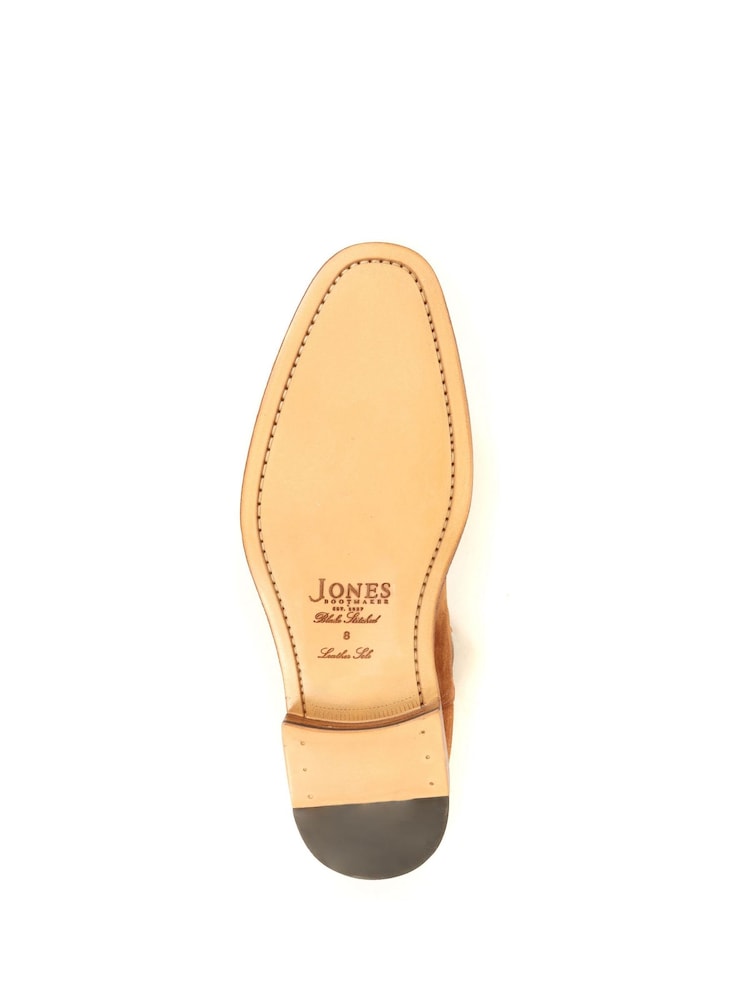 Jones Bootmaker Black Cheltenham Handmade Chelsea Boots - Image 6 of 6