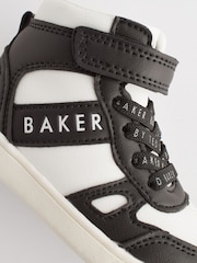 Baker by Ted Baker Boys Black Hi-Top Trainers - Image 5 of 6