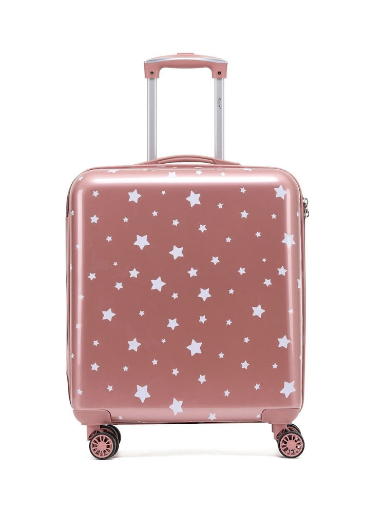 Flight Knight Medium Hardcase Printed Lightweight Check-In Suitcase With 4 Wheels - Image 1 of 6