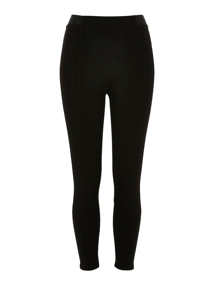 River Island Black High Waisted Ponte Leggings - Image 5 of 5